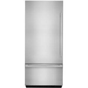 JennAir NOIR Bottom Freezer Left Swing Door Panel Kit for 36 in. Refrigerators - Stainless Steel, , hires