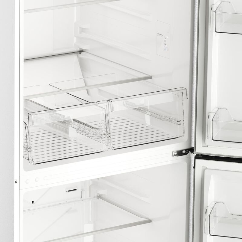 Midea 30 in. 20.0 cu. ft. Garage-Ready Automatic Smart 4-Drawers Upright Freezer with Adjustable Shelves - White, White, hires