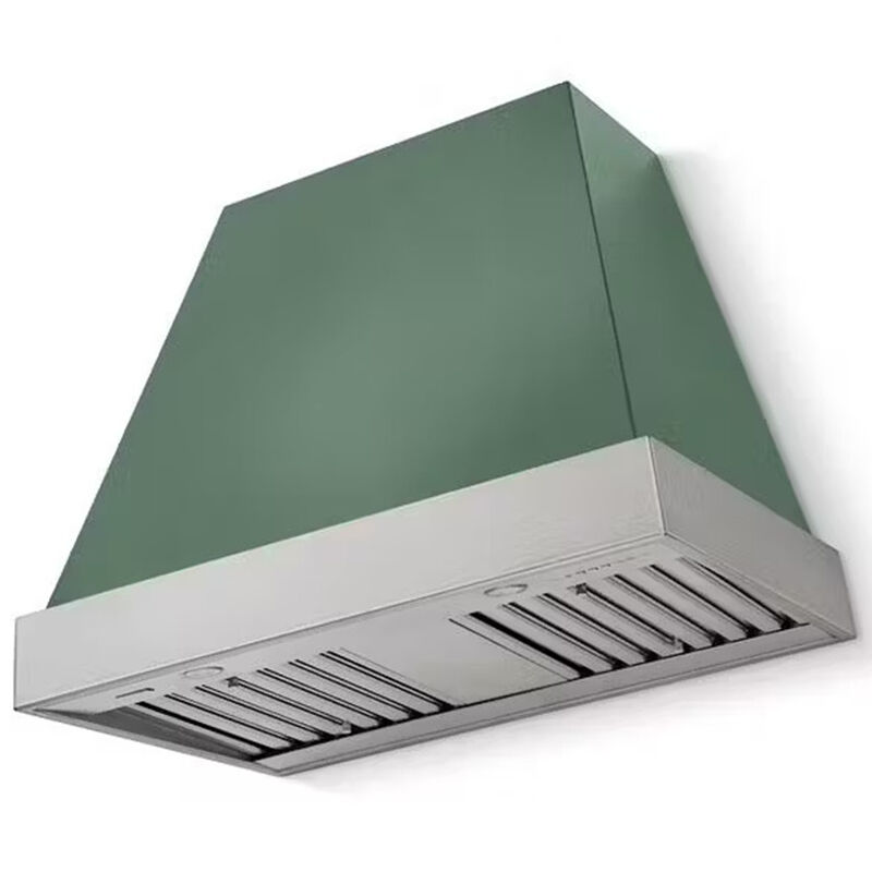 AGA 36 in. Ducted Standard Style Range Hood with 600 CFM, 3 Fan Speeds & 2 LED Lights - Mineral Green, , hires