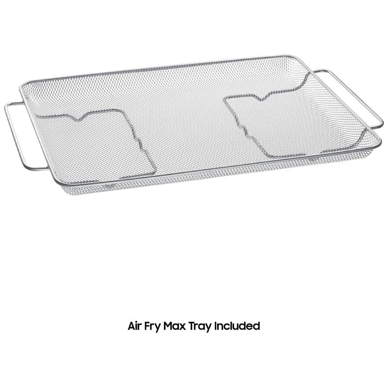 Samsung Bespoke 30 in. 6.3 cu. ft. Smart Air-Fry True European Convection Slide-In Electric Range with Radiant Burners - Stainless Steel, Stainless Steel, hires