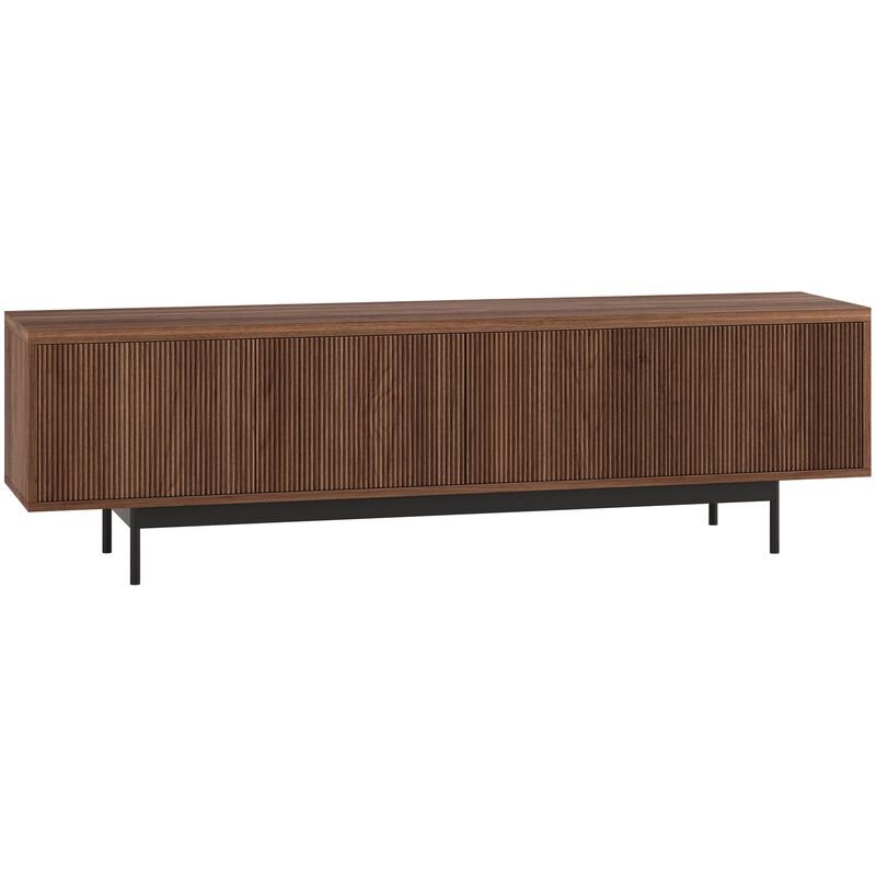 Preston & Cole Everett 70" Wide TV Stand for TVs up to 75" - Satin Walnut, , hires