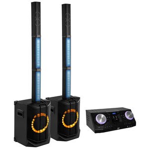 Alien Pro Home Entertainment Bluetooth & Karaoke System - Black, , hires