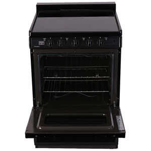 Premier 24 in. 3 cu. ft. Electric Range with Smoothtop Burners - Black, , hires