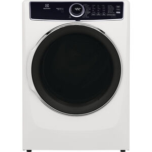 Electrolux 600 Series 27 in. 8.0 cu. ft. Stackable Gas Dryer with LuxCare Dry, Instant Refresh, Perfect Steam & Sanitize Cycle - White, White, hires