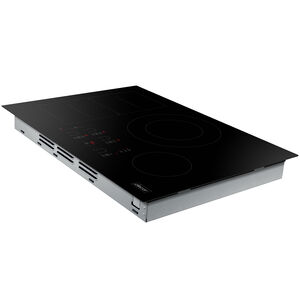 Dacor Transitional Series 30 in. Induction Smart Cooktop with 4 Smoothtop Burners - Black Glass, , hires