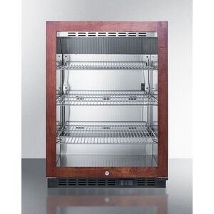 Summit 24 in. 5.0 cu. ft. Built-In Beverage Center with Adjustable Shelves & Digital Control - Custom Panel Ready, , hires