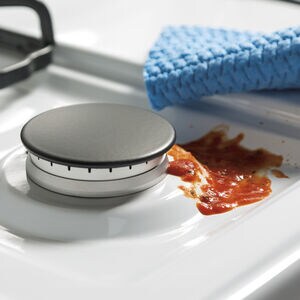 GE 30 in. 4.8 cu. ft. Gas Range with 4 Sealed Burners - White, White, hires