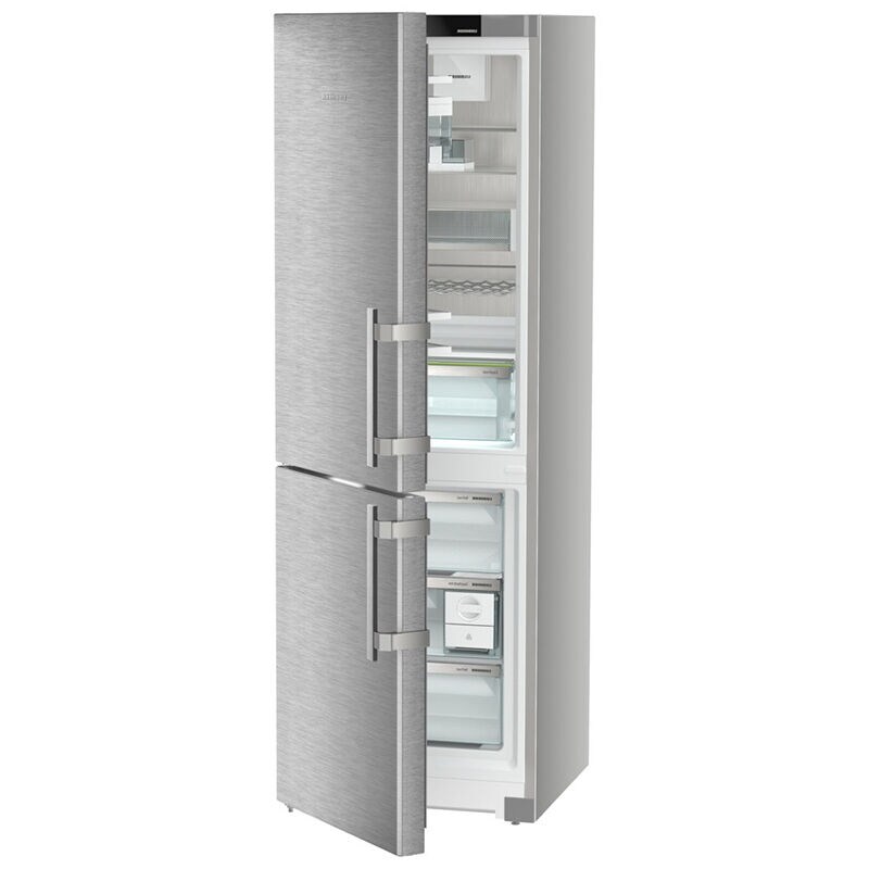 Liebherr Prime Series 24 in. 11.4 cu. ft. Left-Hinged Counter Depth Bottom Freezer Refrigerator - Stainless Steel, , hires