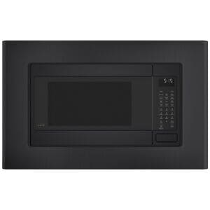 Cafe 27 in. Built-In Trim Kit for Microwaves - Matte Black, , hires