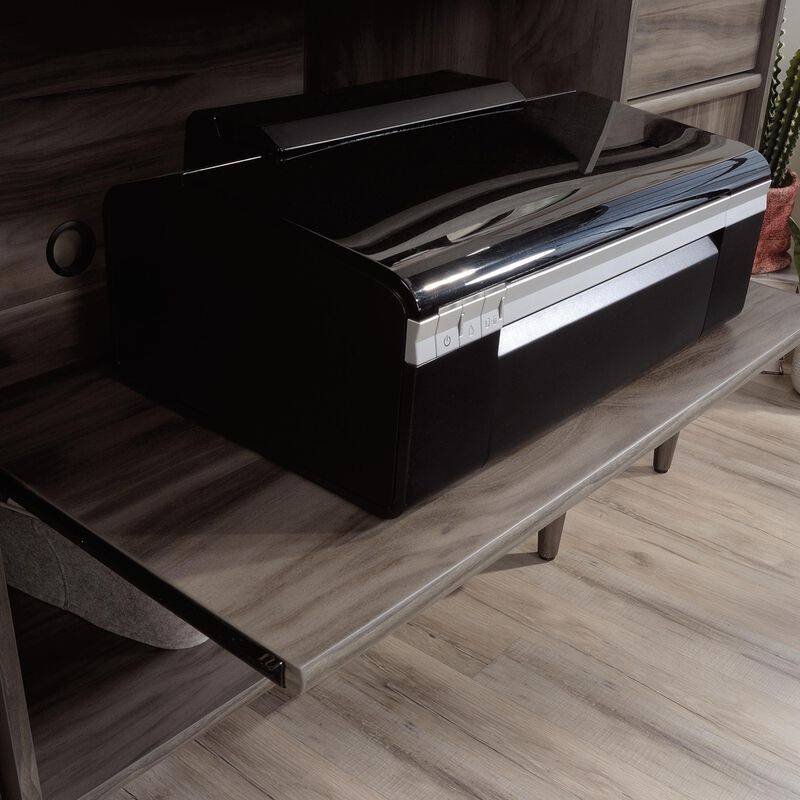 Sauder TV Stand with 2 Drawers and 2 Shelves - Fits TVs up to 65" - Mahogany Brown, , hires