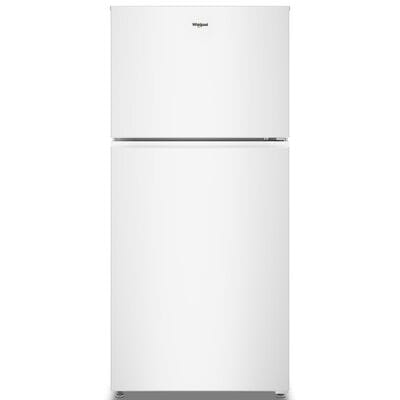 Whirlpool 30 in. 19.3 cu. ft. Garage-Ready Top Freezer Refrigerator - White | WRTX3119SW