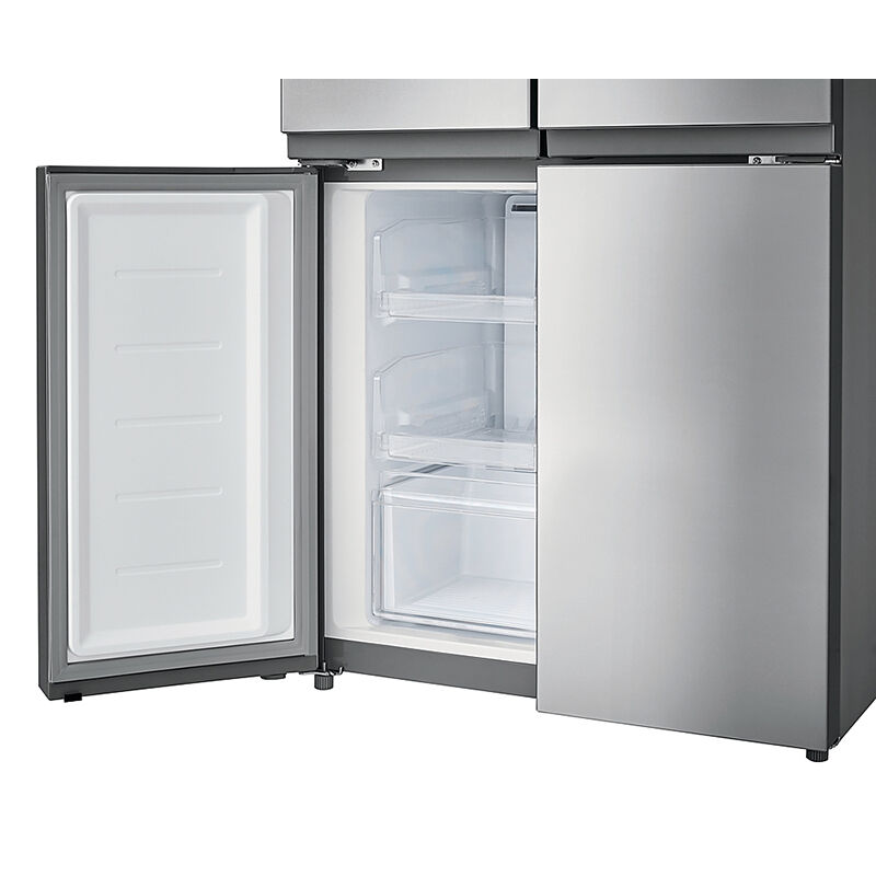 Frigidaire 33 in. 17.4 cu. ft. Counter Depth 4-Door French Door Refrigerator - Brushed Steel, , hires