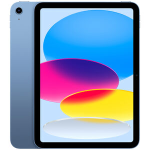Apple 10.9" iPad (2022, Gen 10), Wi-Fi+Cellular, 256GB, Blue, Blue, hires