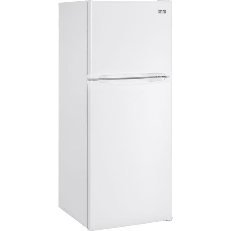 Haier 24 in. 9.8 cu. ft. Counter Depth Top Freezer Refrigerator - White, White, hires