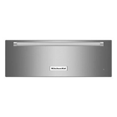 KitchenAid 30 in. 1.5 cu. ft. Warming Drawer with Variable Temperature Controls & Electronic Humidity Controls - Stainless Steel | KOWT100ESS