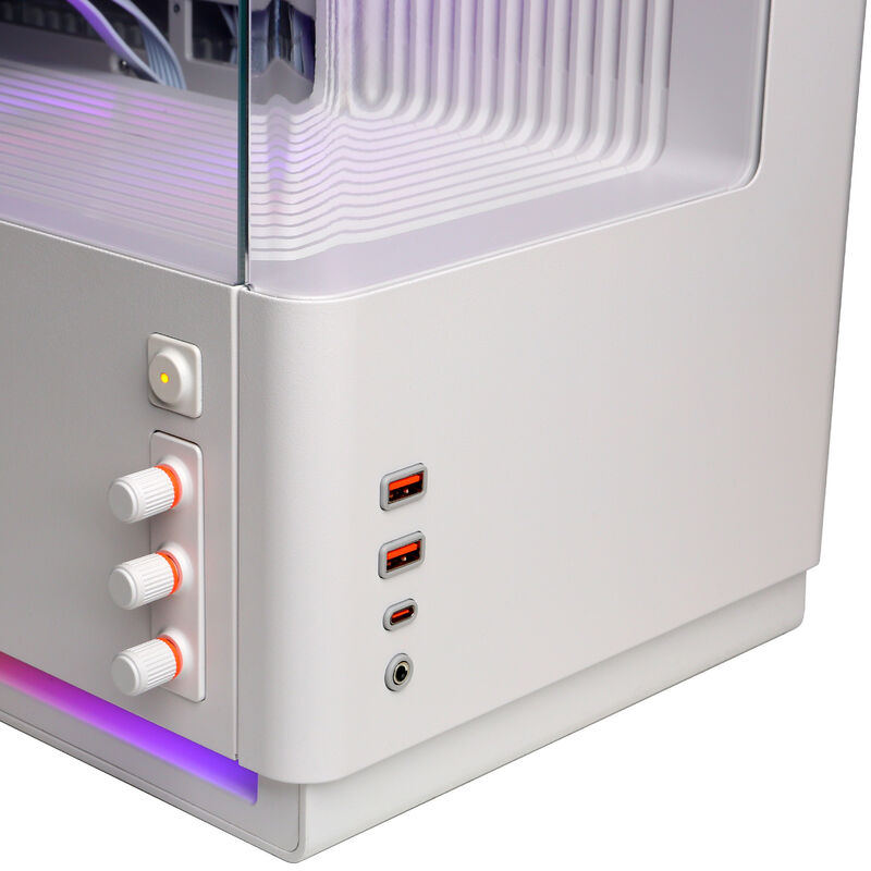 CyberPowerPC Gamer Supreme Desktop with AMD Ryzen 7 9850X3D, 4.7 GHz, 8-Core CPU, NVIDIA GeForce RTX 5060 Ti, 16GB VRAM GPU, 32 GB RAM, 1 TB SSD & Windows 11 Home - White, , hires