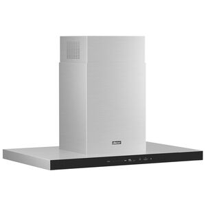 Dacor 42 in. Chimney Style Smart Range Hood with 4 Speed Settings, 1200 CFM & 2 LED Lights - Silver Stainless, , hires