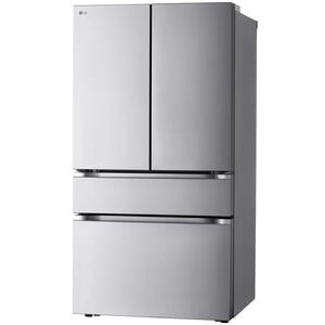 LG 36 in. 29.6 cu. ft. Smart 4-Door French Door Refrigerator with Internal Water Dispenser - PrintProof Stainless Steel, , hires