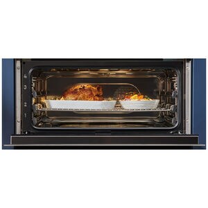 Wolf E Series 30 in. 2.4 cu. ft. Steam Electric Single Wall Oven with Dual Convection - Stainless Steel, , hires