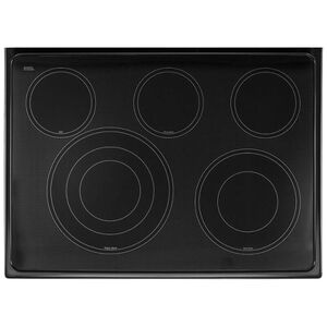 Whirlpool 30 in. 6.7 cu. ft. True European Convection Double Oven Electric Range with Radiant Burners - Stainless Steel, Stainless Steel, hires