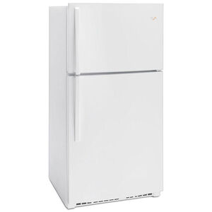 Whirlpool 33 in. 21.3 cu. ft. Top Freezer Refrigerator - White, White, hires