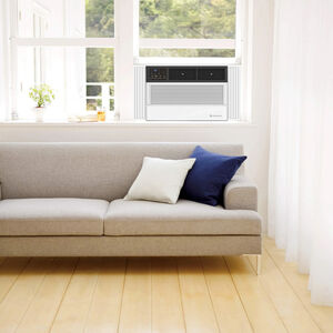 Friedrich Chill Premier Series 18,000 BTU Heat/Cool Smart Window/Wall Air Conditioner with 3 Fan Speeds, Sleep Mode & Remote Control - White, , hires