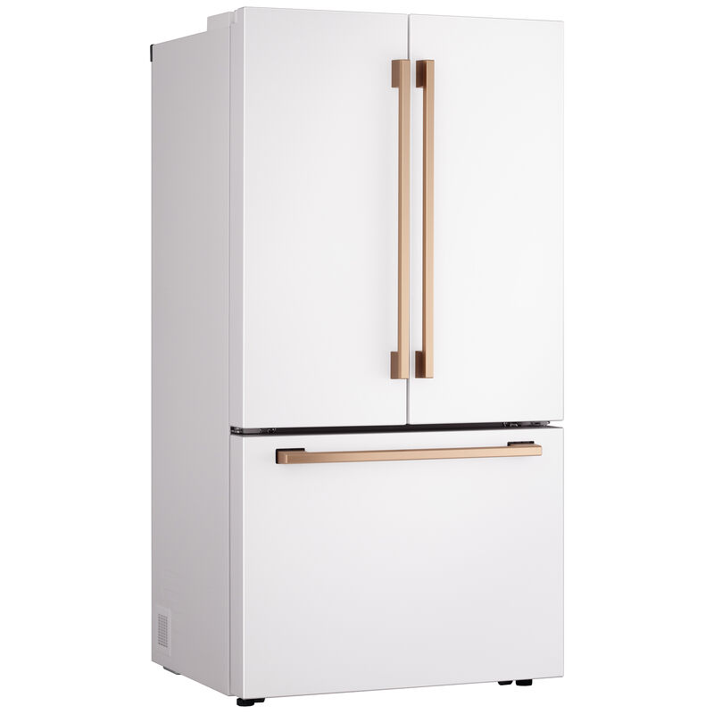 LG Studio 36 in. 26.5 cu. ft. Smart Counter Depth French Door Refrigerator with Internal Water Dispenser - Essence White, Essence White, hires