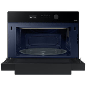 Samsung 21 in. 1.2 cu. ft. 900W Countertop Microwave with Convection Cooking - Black Glass, , hires