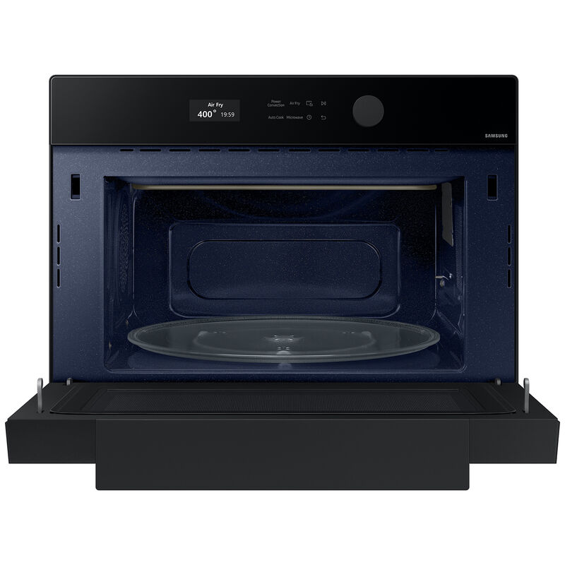 Samsung 21 in. 1.2 cu. ft. 900W Countertop Microwave with Convection Cooking - Black Glass, , hires