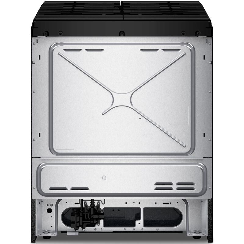 KitchenAid 30 in. 6.5 cu. ft. Air-Fry True European Convection Steam Oven Slide-In Gas Range with 5 Sealed Burners - Stainless Steel with PrintShield Finish, , hires