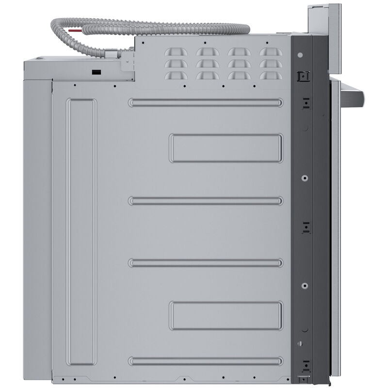 Bosch 800 Series 30 in. 4.6 cu. ft. Smart Electric Single Wall Oven with True European Convection - Stainless Steel, , hires