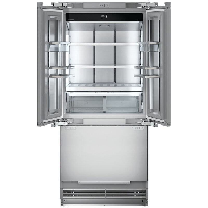 Liebherr 36 in. 18 cu. ft. Built-In Smart Counter Depth French Door Refrigerator with Internal Water Dispenser - Custom Panel Ready, , hires