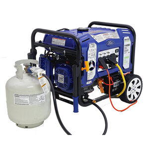 Ford 11,050 Watt DUAL FUEL 4 Cycle Propane and Gas Engine Generator, , hires