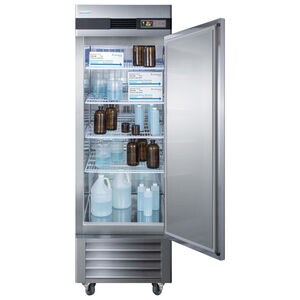Summit AccuCold 28 in. 23.0 cu. ft. Freezerless Refrigerator - Stainless Steel, , hires