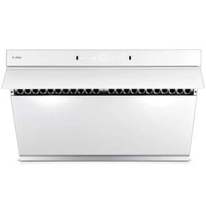 Fotile Slant Vent Series 30 in. Ducted Standard Style Range Hood with 1000 CFM, 4 Fan Speeds & 2 LED Lights - White Glass, , hires