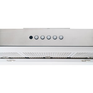 Bertazzoni 42 in. Convertible Chimney Style Range Hood with 600 CFM, 3 Fan Speeds & 4 LED Lights - Stainless Steel, , hires