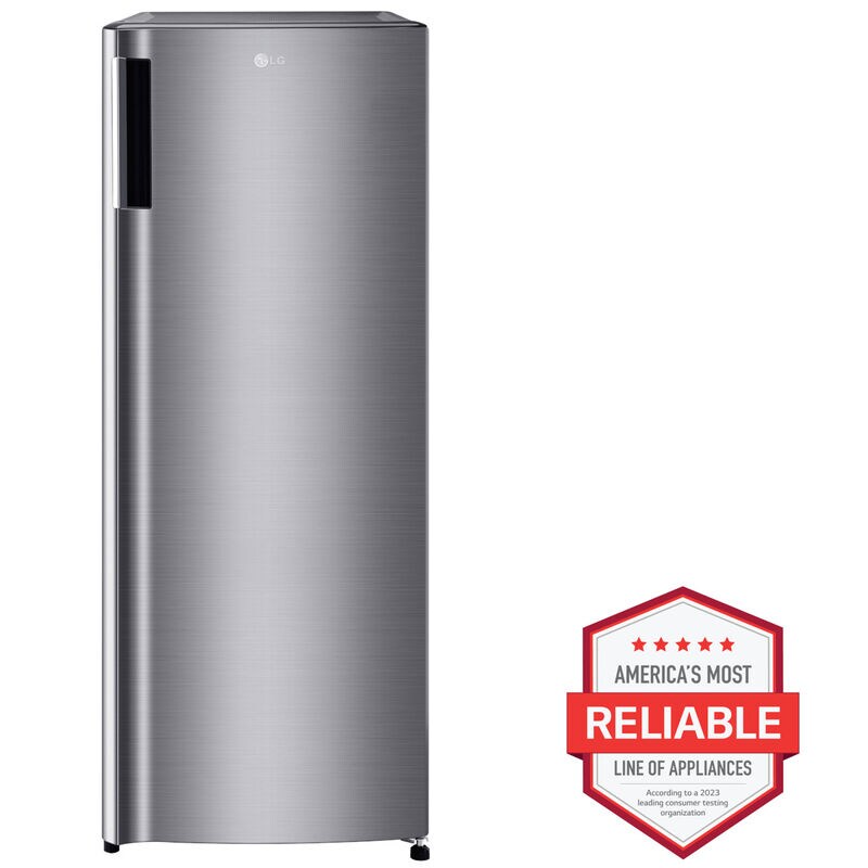 LG 21 in. 5.7 cu. ft. Counter Depth Top Freezer Refrigerator - Platinum Silver, , hires