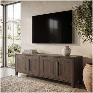 Preston & Cole Daphne 68" Wide TV Stand for TVs up to 75" - Alder Brown, , hires