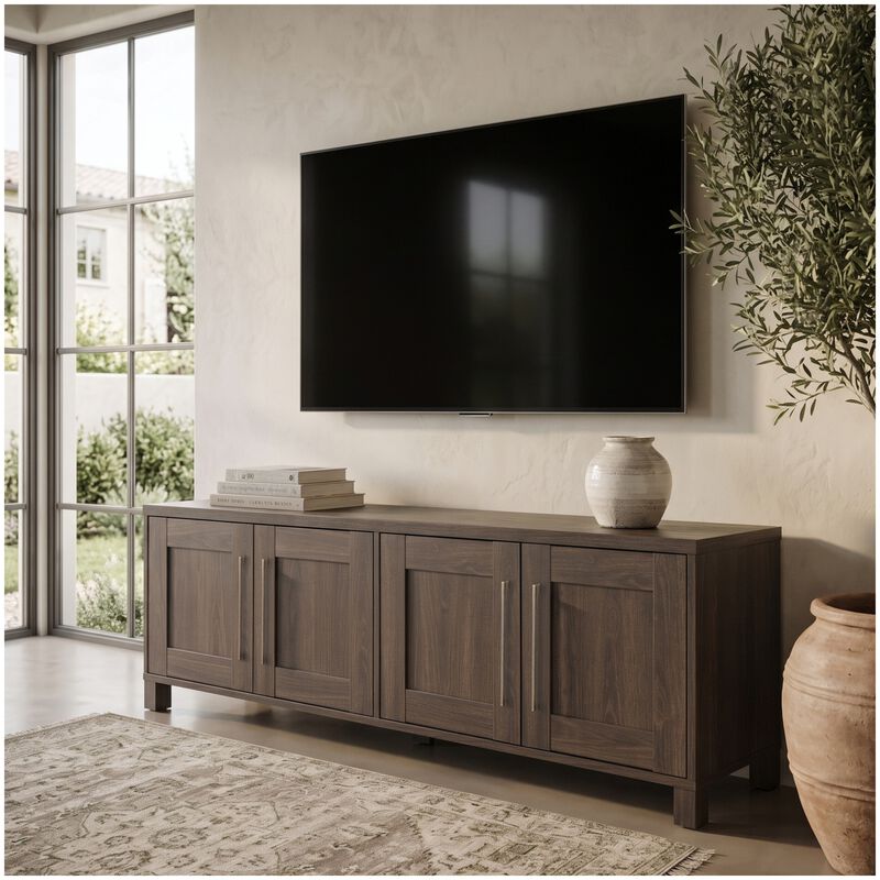 Preston & Cole Daphne 68" Wide TV Stand for TVs up to 75" - Alder Brown, , hires