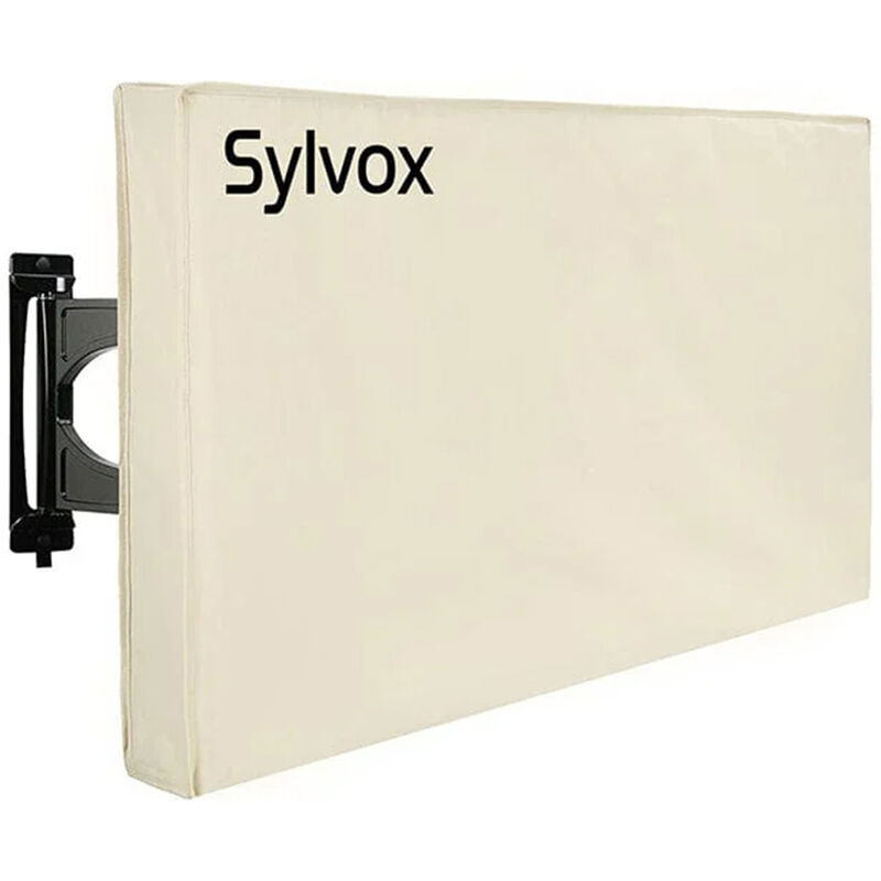 Sylvox Waterproof Outdoor TV Cover for 70-75" - Beige, , hires