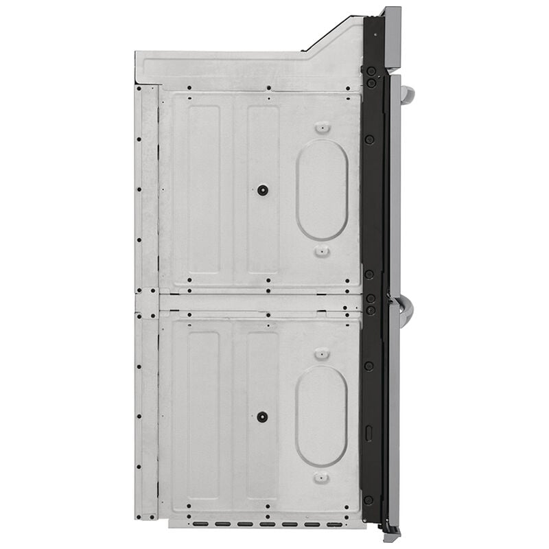 Frigidaire Gallery 27 in. 7.6 cu. ft. Top Control SteamElectric Double Wall Oven with True European Convection - Stainless Steel, Stainless Steel, hires