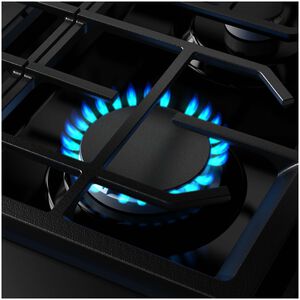 KitchenAid 30 in. 5.0 cu. ft. Smart Air-Fry True European Convection Gas Range with 5 Sealed Burners - Stainless Steel with PrintShield Finish, , hires