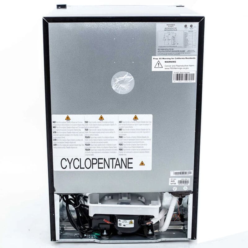 Avanti 21 in. 4.5 cu. ft. Mini Fridge with Freezer Compartment - Stainless Steel, , hires