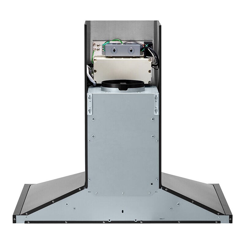 LG Studio 30 in. Smart Ducted Chimney Style Range Hood with 600 CFM, 5 Fan Speeds & 1 LED Light - Stainless Steel, , hires