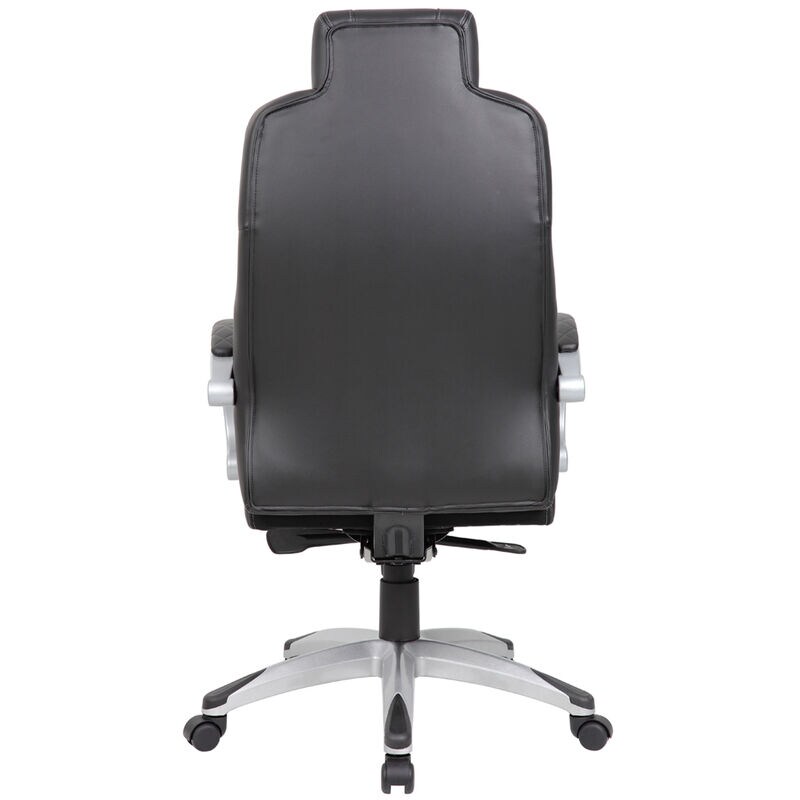Boss Executive Hinged Arm Caressoft Chair - Black, , hires