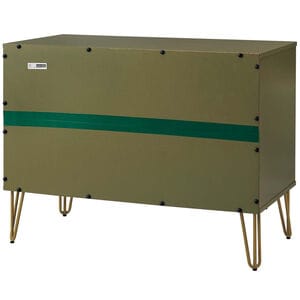 Manhattan Comfort DUMBO Modern 3-Drawer Dresser - Olive Green, Olive Green, hires