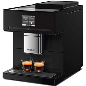 Miele Countertop Coffee Machine with CoffeeSelect & AutoDescale - Obsidian Black, , hires