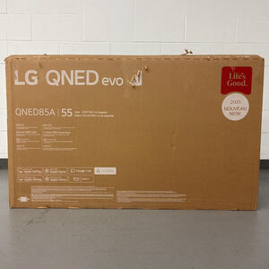 LG - 55" Class 85 Series QNED Mini-LED 4K UHD Smart webOS TV (Open Box Good Condition), , hires