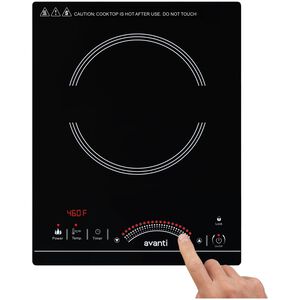 Avanti Induction Cooktop 1,800 Watt Portable Hot Plate - Black, , hires