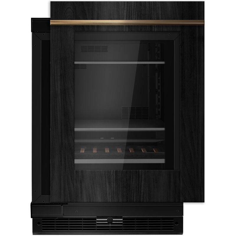 JennAir 24 in. 5.0 cu. ft. Built-In Beverage Center with Fixed Shelves & Digital Control Right Hinged - Custom Panel Ready, , hires